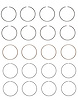 S86254-.50 Piston Ring Set for 1998-2000 Toyota 2.0L [0.50 mm Undersize] - image 1
