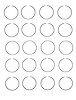 S86634-STD Piston Ring Set for 1998-2002 Isuzu, Acura, Honda 2.3L [Standard Size] - image 1