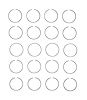 S87564-.50 Piston Ring Set for 2001-2019 Ford, Mercury, Mazda 2.0L, 2.3L [0.50 mm Undersize] - image 1