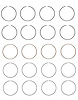 S88124-.75 Piston Ring Set for 2007-2020 Chrysler, Dodge 2.4L [0.75 mm Undersize] - image 1