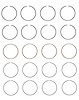 S88144-.50 Piston Ring Set for 2006-2009 Chevrolet 2.4L [0.50 mm Undersize] - image 1