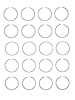 S88544-STD Piston Ring Set for 2006-2015 Pontiac, Lexus, Toyota, Scion 2.4L [Standard Size] - image 1