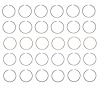 S89236-STD Piston Ring Set for 1999-2008 Ford, Mercury, Mazda 3.0L [Standard Size] - image 1