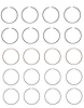 S89284-STD Piston Ring Set for 1998-2014 Suzuki, Nissan 2.4L, 2.5L [Standard Size] - image 1