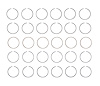 S89486-STD Piston Ring Set for 2000-2012 Ford, Lincoln, Mercury, Mazda 3.0L [Standard Size] - image 1