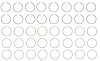 S90228-STD Piston Ring Set for 1991-2014 Ford, Lincoln, Mercury 4.6L, 5.4L [Standard Size]