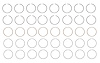 S90238-.75 Piston Ring Set for 1998-2004 Ford, Lincoln, Mercury 4.6L [0.75 mm Undersize] - image 1