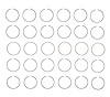 S92316-.75 Piston Ring Set for 1997-2009 Chrysler, Dodge, Chevrolet 3.2L, 3.4L [0.75 mm Undersize] - image 1