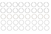 S93158-STD Piston Ring Set for 2008-2010 Dodge 4.7L [Standard Size] - image 1