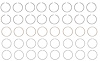 S94038-STD Piston Ring Set for 2007-2021 Lexus, Toyota 4.6L, 5.0L, 5.7L [Standard Size] - image 1