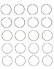 S95524-STD Piston Ring Set for 2007-2011 Chevrolet 2.9L [Standard Size] - image 1