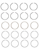 S96904-STD Piston Ring Set for 1990-2001 Subaru 2.2L [Standard Size] - image 1