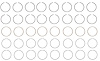S98118-STD Piston Ring Set for 2004-2017 Nissan, INFINITI 4.0L, 5.6L [Standard Size] - image 1