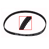 TB235 Timing Belt for 1993-1997 Geo, Toyota 1.8L - image 1