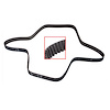 TB285 Timing Belt for 1995-2005 Cadillac, Saturn, Saab 3.0L, 3.2L - image 1