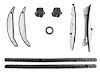 TS392 Timing Set for 1996-2001 Jaguar, Ford, Mercury 2.5L, 3.0L - image 1