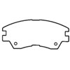 Z16 Evolution Ceramic Clean Ride Scorched Brake Pads - image 1
