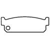 Z16 Evolution Ceramic Clean Ride Scorched Brake Pads - image 1