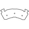 Z16 Evolution Ceramic Clean Ride Scorched Brake Pads - image 1