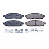 Z17 Evolution Ceramic Front Brake Pads Fits Infinite/Nissan Select 2005-2007 Models - image 1