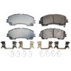 17-1736B Front Z17 Low-Dust Ceramic Brake Pads w/Hardware - image 1