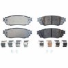 17-1879B Rear Z17 Low-Dust Ceramic Brake Pads w/Hardware - image 1