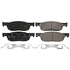 17-2396 Front Z17 Low-Dust Ceramic Brake Pads w/Hardware - image 1
