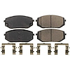 17-2398 Front Z17 Low-Dust Ceramic Brake Pads w/Hardware
