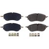 17-2401 Front Z17 Low-Dust Ceramic Brake Pads w/Hardware