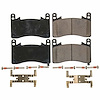 17-2418 Front Z17 Low-Dust Ceramic Brake Pads w/Hardware
