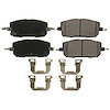 17-2426 Front Z17 Low-Dust Ceramic Brake Pads w/Hardware - image 1