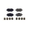 Rear Z17 Evolution Brake Pad Set w/Hardware Fits Select BMW 228 xDrive Gran Coupe, X1, X2 & Mini Countryman [Ceramic]
