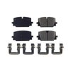 Rear Z17 Evolution Brake Pad Set w/Hardware Fits Select Volvo EX90 [Ceramic]