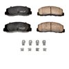 17-328 Front Z17 Low-Dust Ceramic Brake Pads w/Hardware - image 1