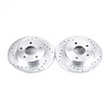Power Stop Drilled And Slotted Brake Rotor - image 1