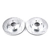 Power Stop Drilled And Slotted Brake Rotor - image 1