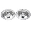 Power Stop Drilled And Slotted Brake Rotor - image 1