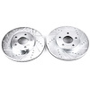 Power Stop Drilled And Slotted Brake Rotor - image 1