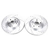 Cross-Drilled and Slotted Brake Rotors Front - image 1