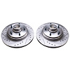Drilled and Slotted Brake Rotors Fits Select 1977-1993 Chevrolet, GMC, Cadillac, Buick, Oldsmobile, Pontiac Models - image 1
