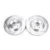 Cross-Drilled and Slotted Brake Rotors Front - image 1