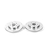 Power Stop Drilled And Slotted Brake Rotor - image 1