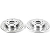 Cross-Drilled and Slotted Brake Rotors Front - image 1