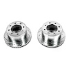 Power Stop Drilled And Slotted Brake Rotor - image 1