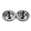 Cross-Drilled and Slotted Brake Rotors Front - image 1