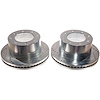 AR82213XPR Rear Drilled & Slotted Brake Rotor Pair, Includes AR82213XL & AR82213XR - image 1