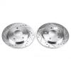 Power Stop Drilled And Slotted Brake Rotor - image 1