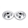 Cross-Drilled and Slotted Brake Rotors Front - image 1