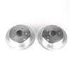 Cross-Drilled and Slotted Brake Rotors Rear - image 1