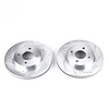 Power Stop Drilled And Slotted Brake Rotor - image 1
